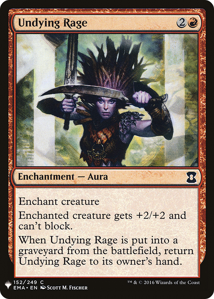 Undying Rage [LIST - 152]