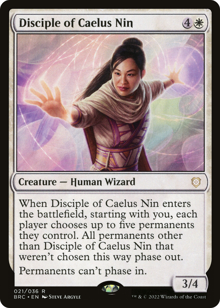 Disciple of Caelus Nin [BRC - 21]