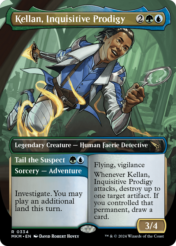 Kellan, Inquisitive Prodigy (Borderless) [MKM - 334]