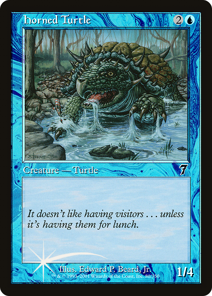 Horned Turtle [7ED - 80]