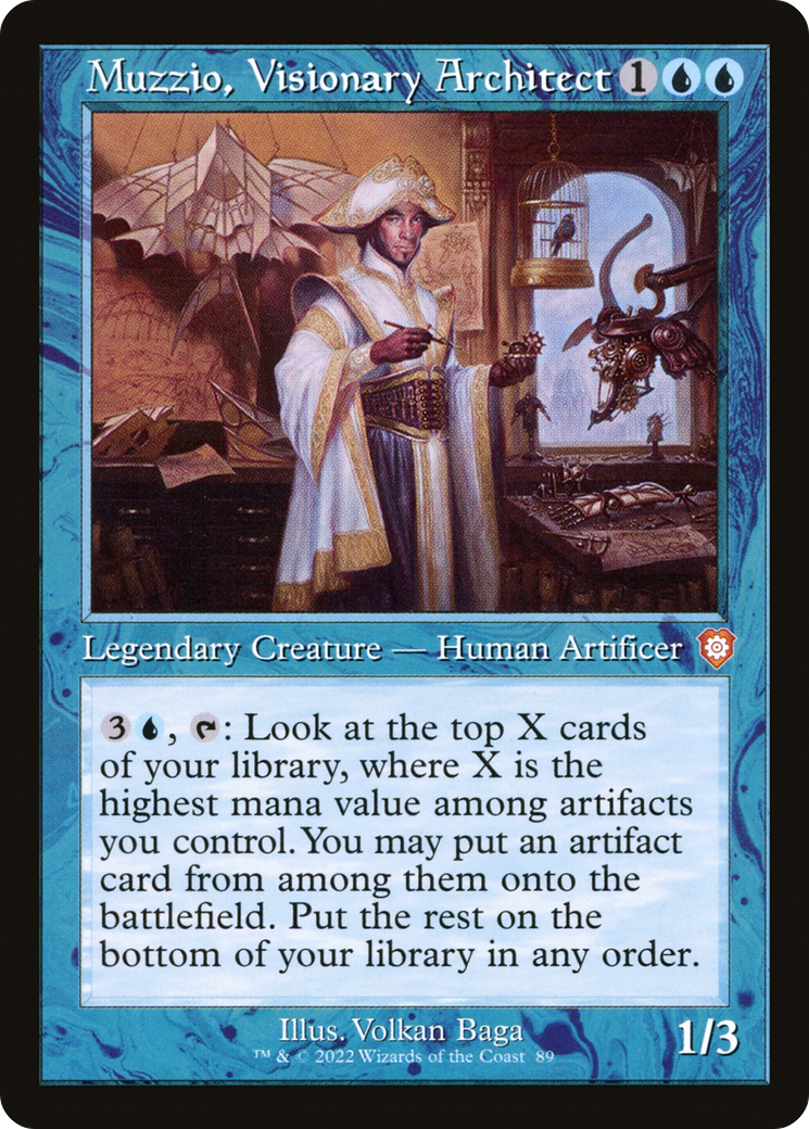 Muzzio, Visionary Architect (Retro Frame) [BRC - 89]