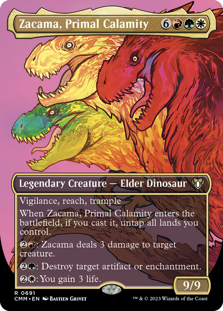 Zacama, Primal Calamity (Borderless) [CMM - 691]