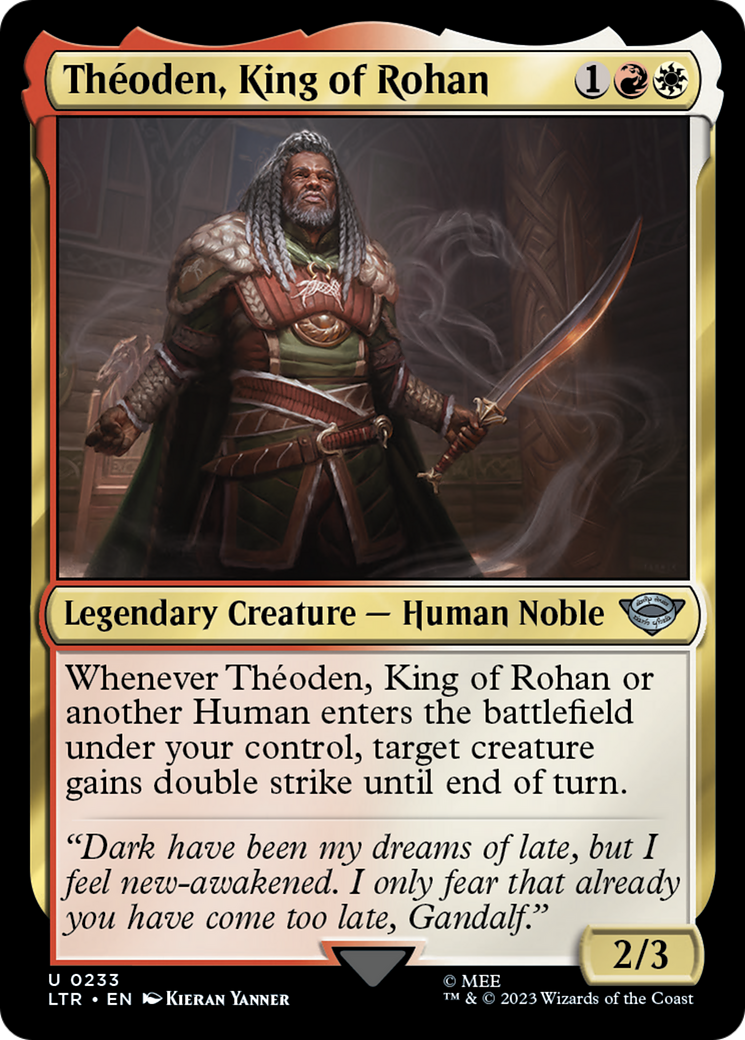 Theoden, King of Rohan [LTR - 233]