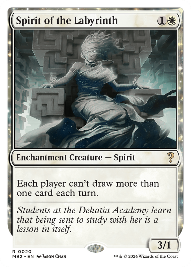 Spirit of the Labyrinth (White Border) [MB2 - 20]