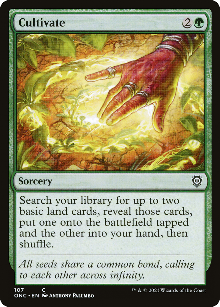 Cultivate [ONC - 107]