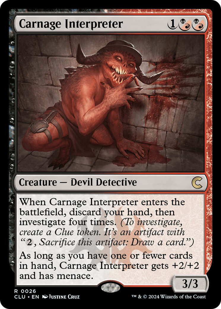 Carnage Interpreter [CLU - 26]