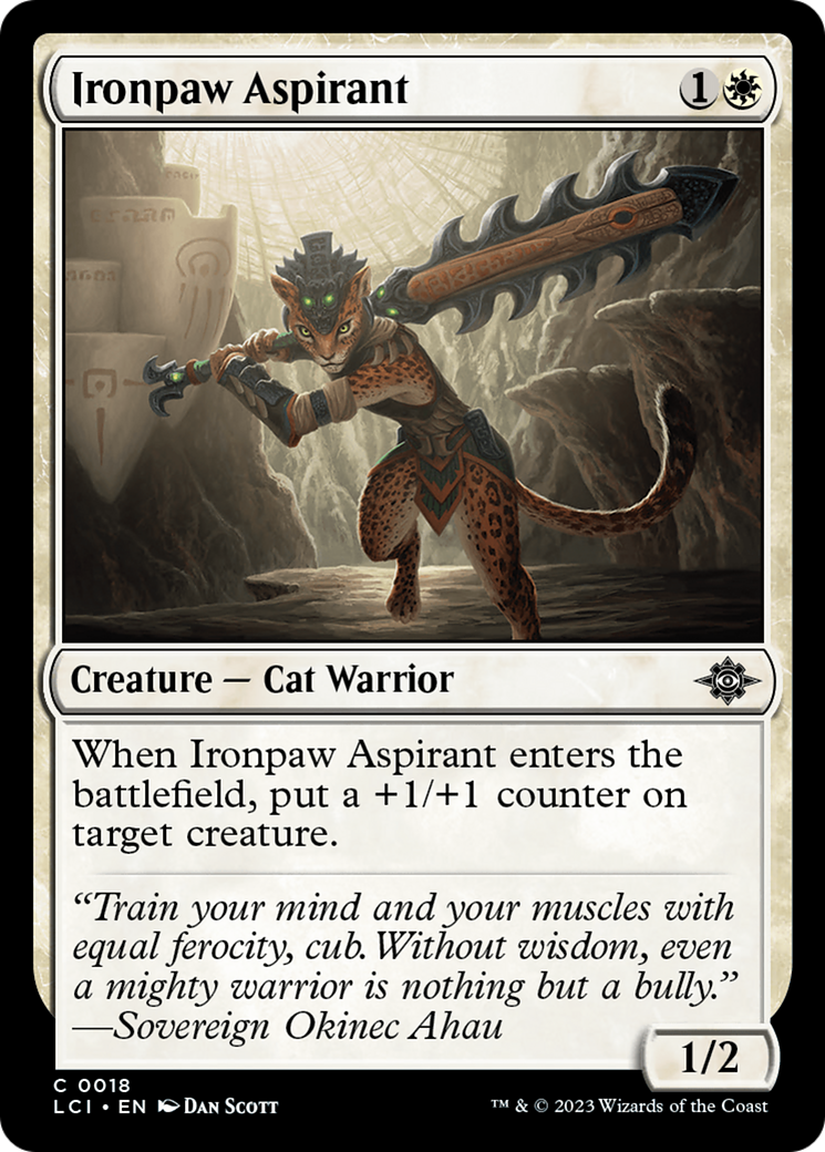 Ironpaw Aspirant [LCI - 18]