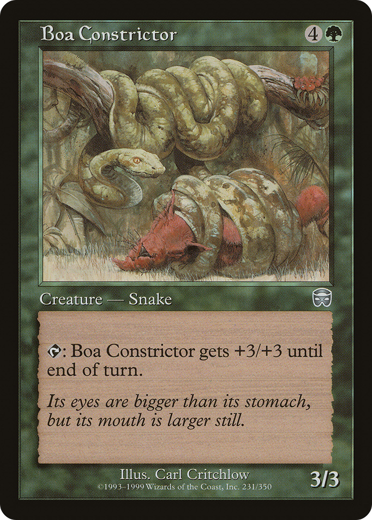 Boa Constrictor [MMQ - 231]