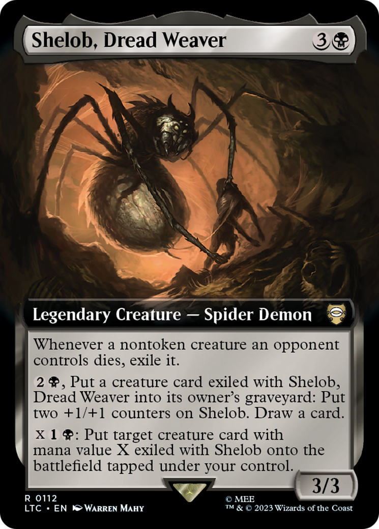 Shelob, Dread Weaver (Extended Art) [LTC - 112]