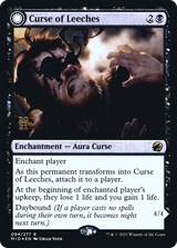 Curse of Leeches (PRE-94S) - Innistrad: Midnight Hunt Promos: (Double Faced Transform) Foil