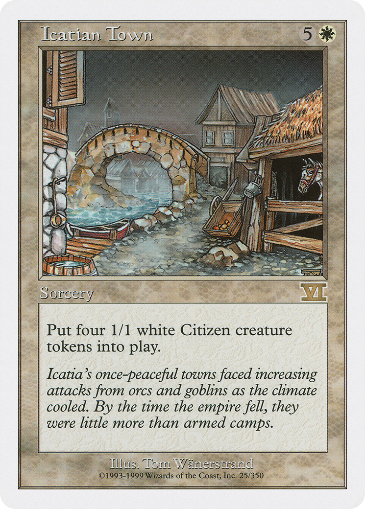 Icatian Town [6ED - 25]