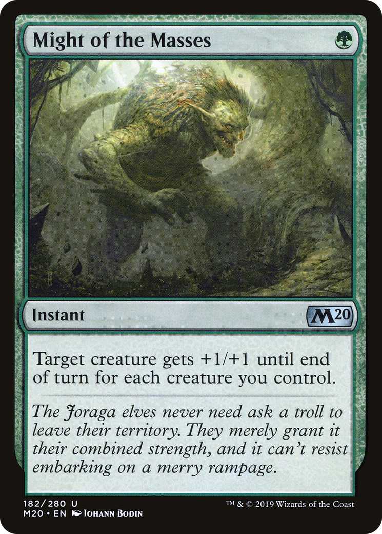Might of the Masses [M20 - 182]