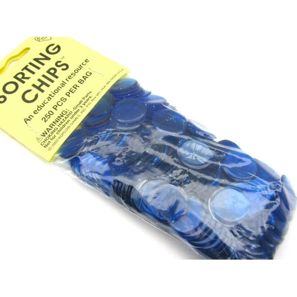 Sorting Chips - Blue