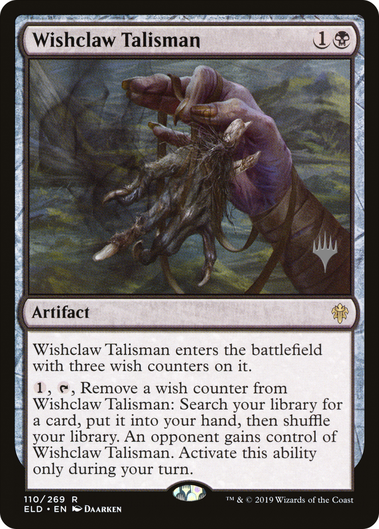 Wishclaw Talisman (PPELD-110) - Throne of Eldraine Promos