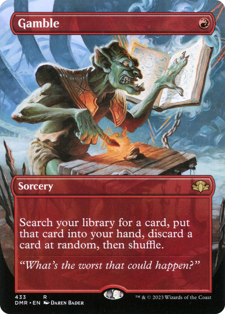 Gamble (Borderless) [DMR - 433]