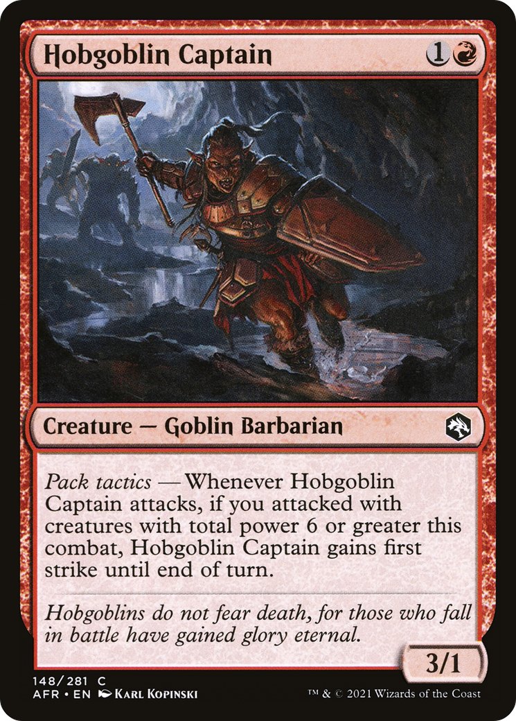 Hobgoblin Captain [AFR - 148]