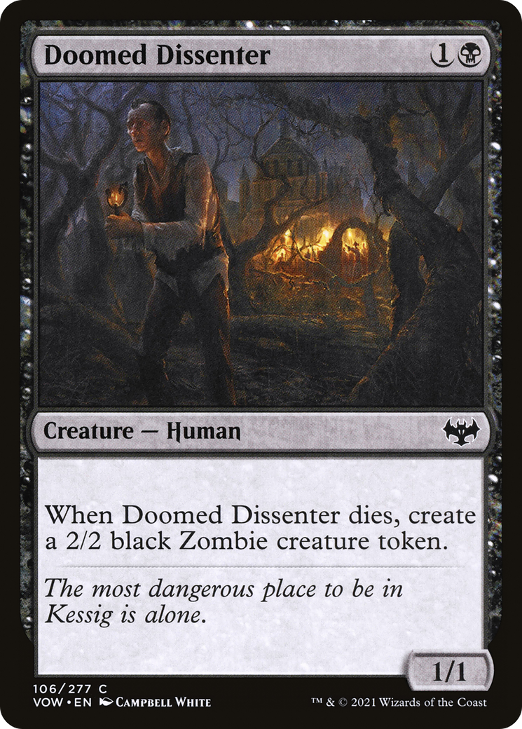 Doomed Dissenter [VOW - 106]