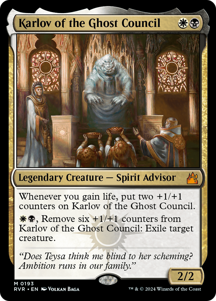Karlov of the Ghost Council [RVR - 193]