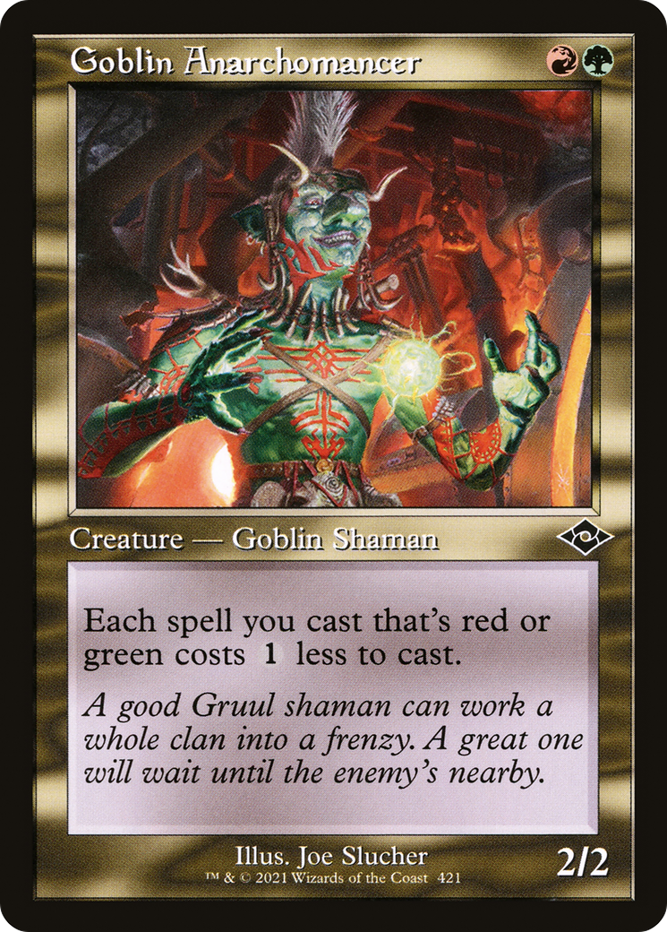 Goblin Anarchomancer (Retro Frame) [MH2 - 421]