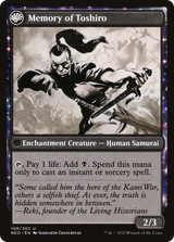 Life of Toshiro Umezawa (NEO-108) - Kamigawa: Neon Dynasty: (fandfc, enchantment) Foil