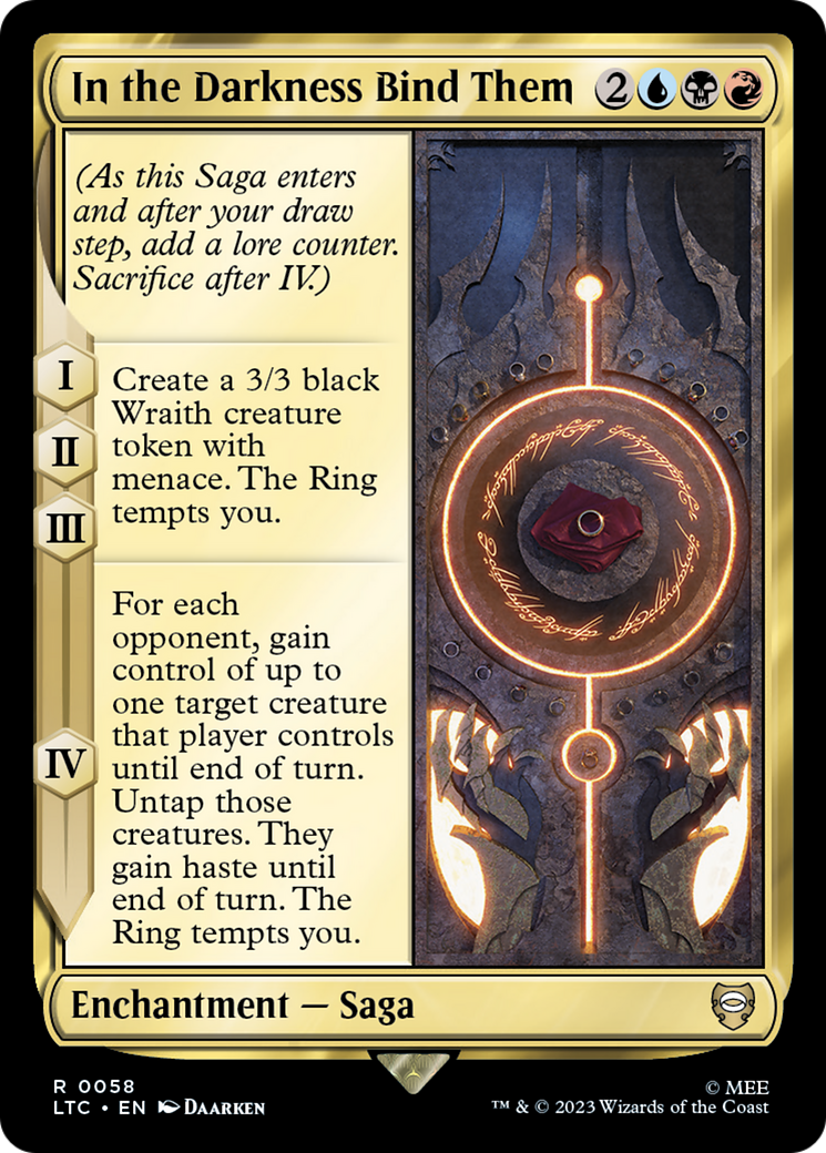 In the Darkness Bind Them [LTC - 58]