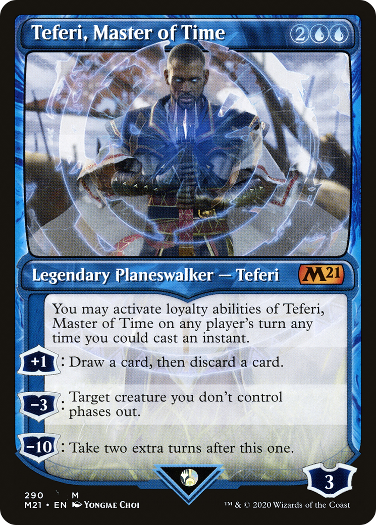 Teferi, Master of Time (Showcase) (290) [M21 - 290]