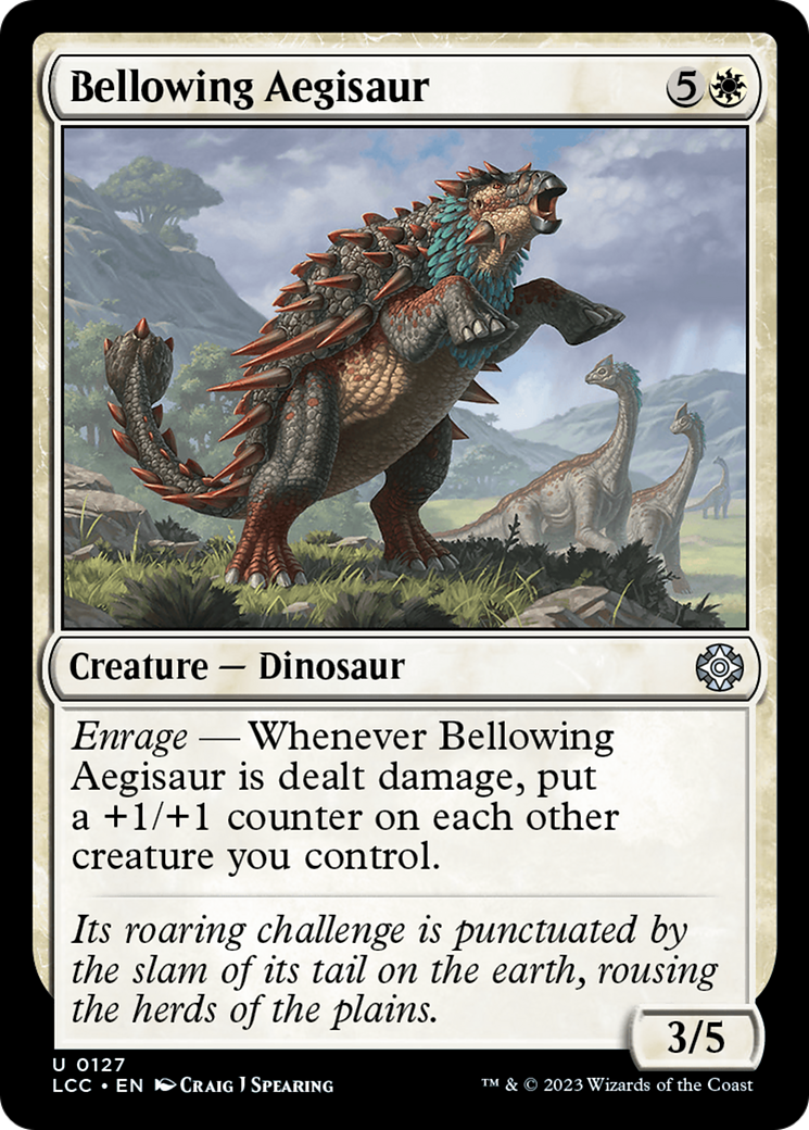 Bellowing Aegisaur [LCC - 127]