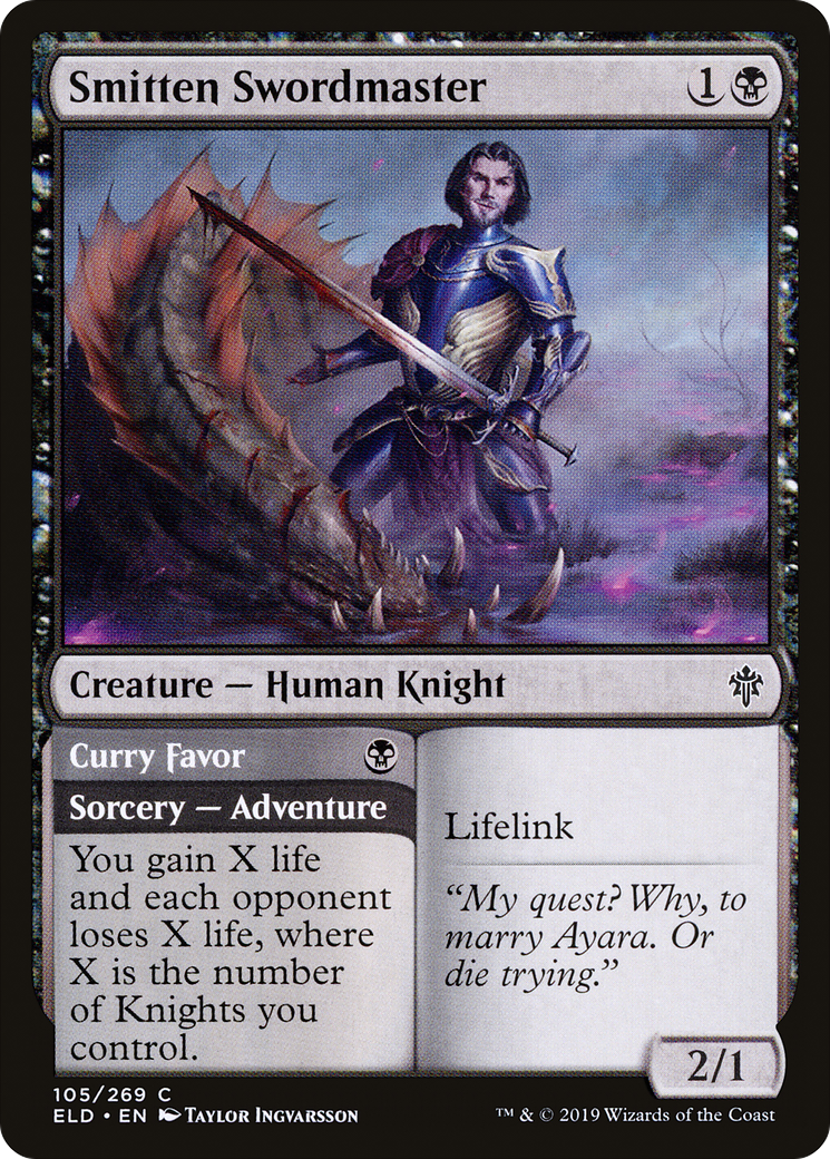 Smitten Swordmaster [ELD - 105]