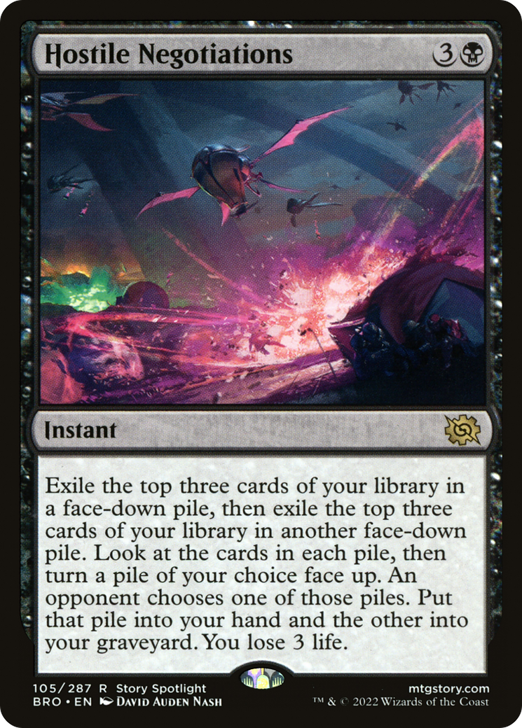 Hostile Negotiations [BRO - 105]