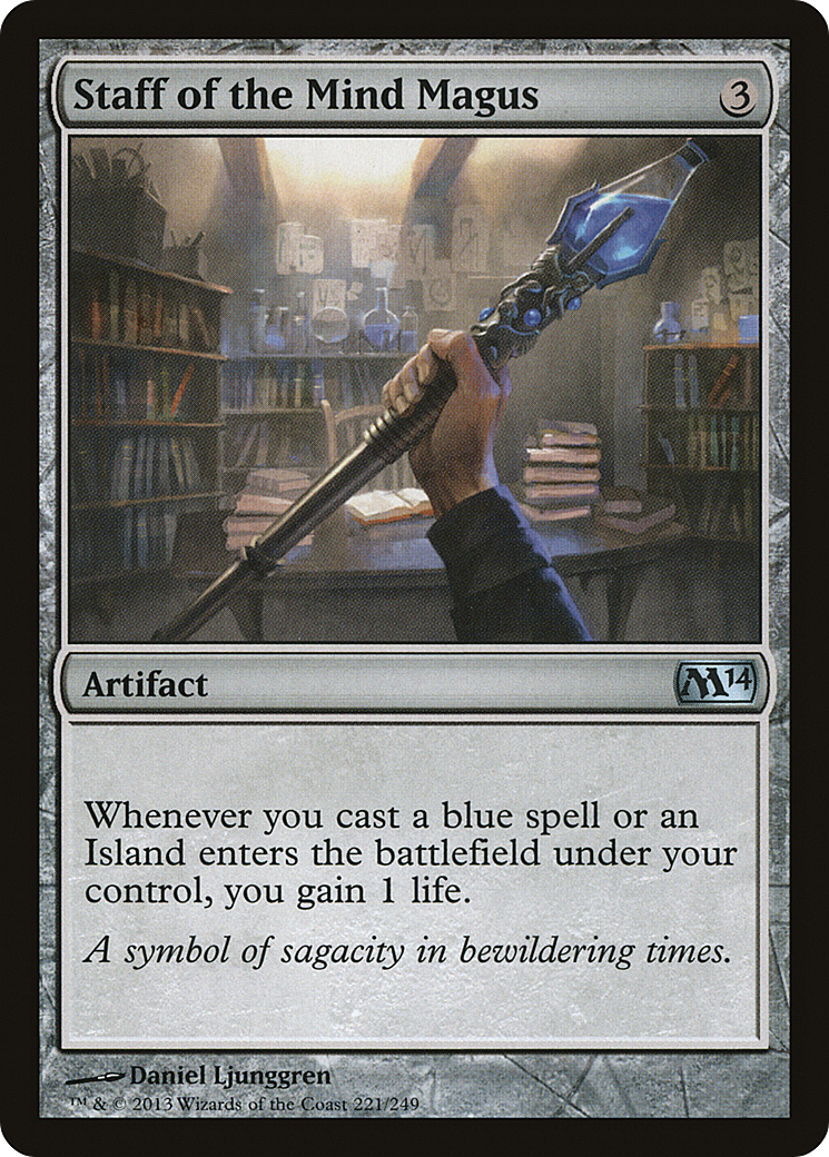 Staff of the Mind Magus [M14 - 221]