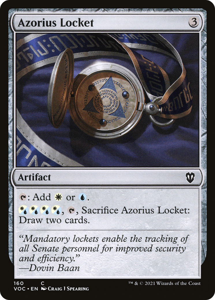 Azorius Locket [VOC - 160]