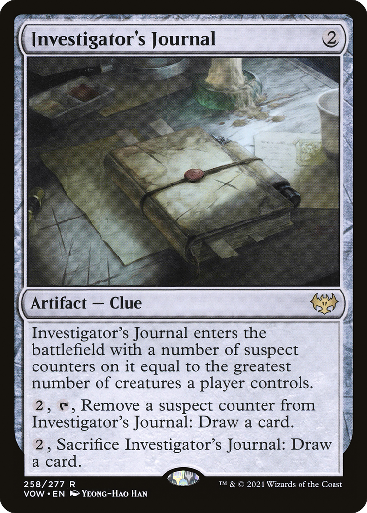 Investigator's Journal [VOW - 258]