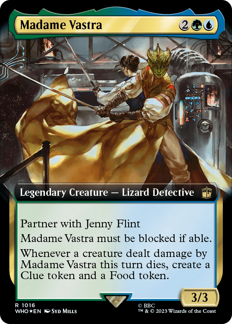Madame Vastra (Extended Art) (Surge Foil) [WHO - 1016]