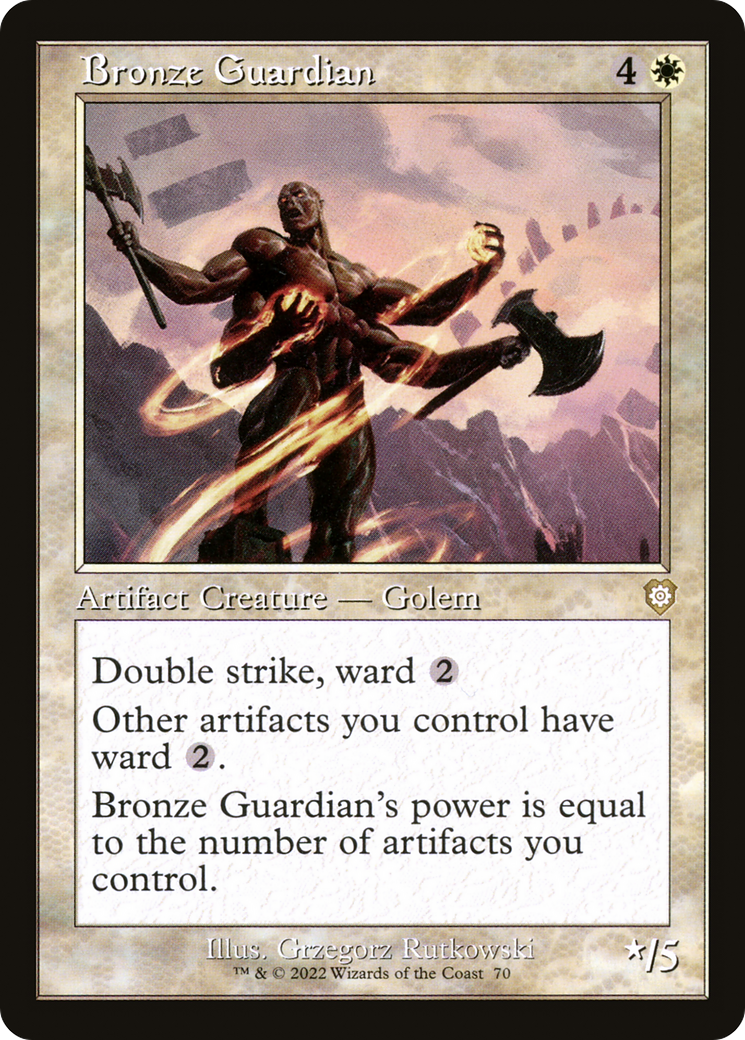 Bronze Guardian (Retro Frame) [BRC - 70]