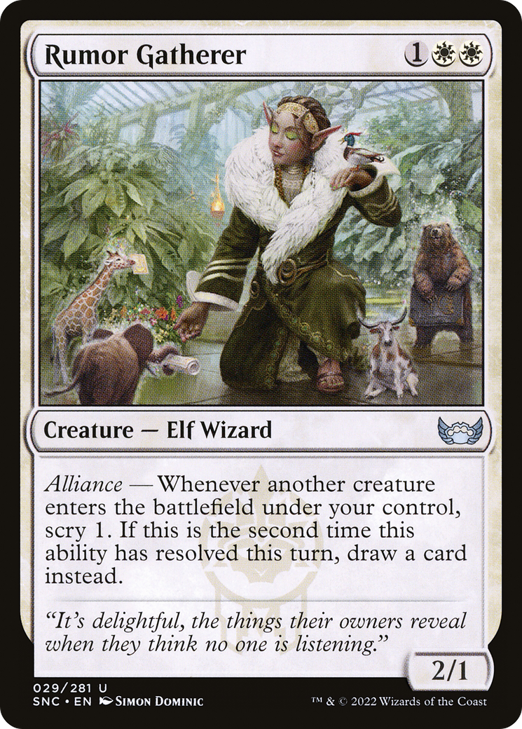 Rumor Gatherer [SNC - 29]
