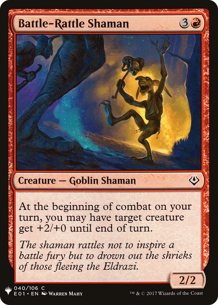 Battle-Rattle Shaman [LIST - 40]