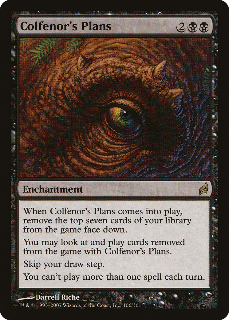 Colfenor's Plans [LRW - 106]