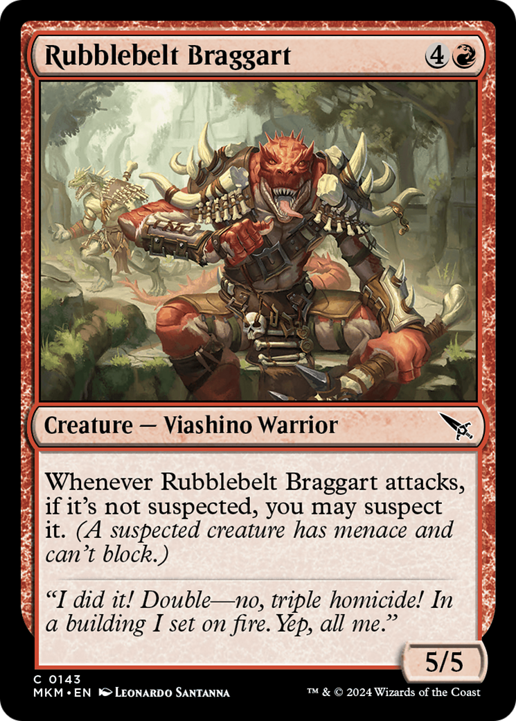 Rubblebelt Braggart [MKM - 143]