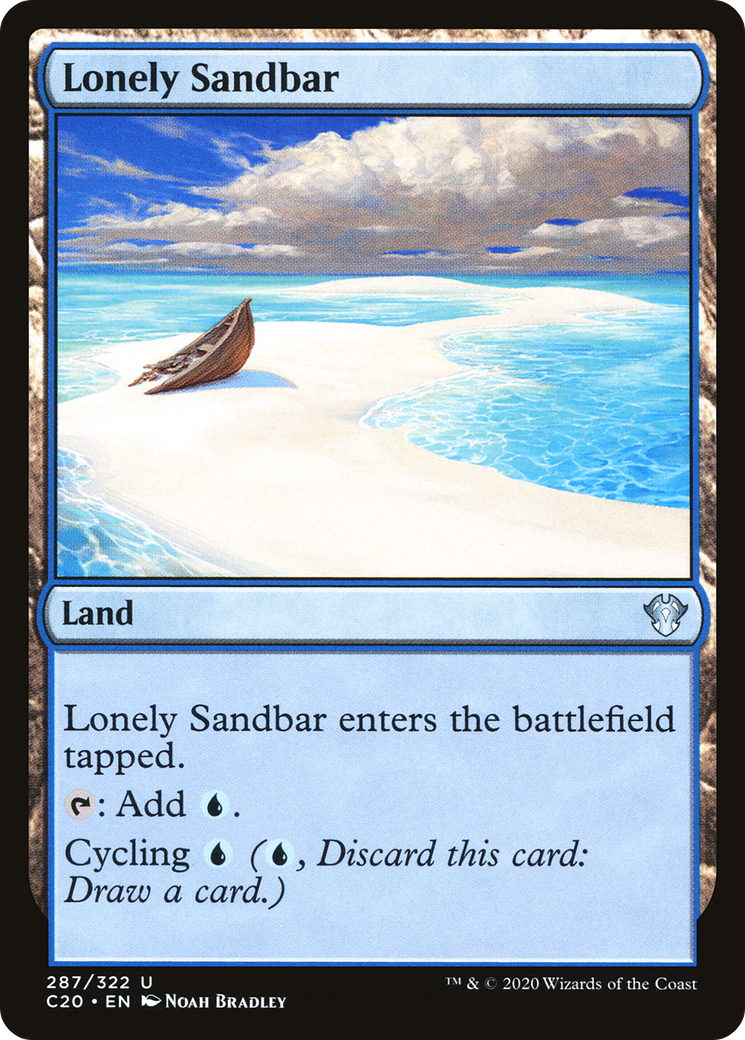 Lonely Sandbar [C20 - 287]