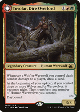 Tovolar, Dire Overlord (MID-246) - Innistrad: Midnight Hunt: (Double Faced Transform) Foil