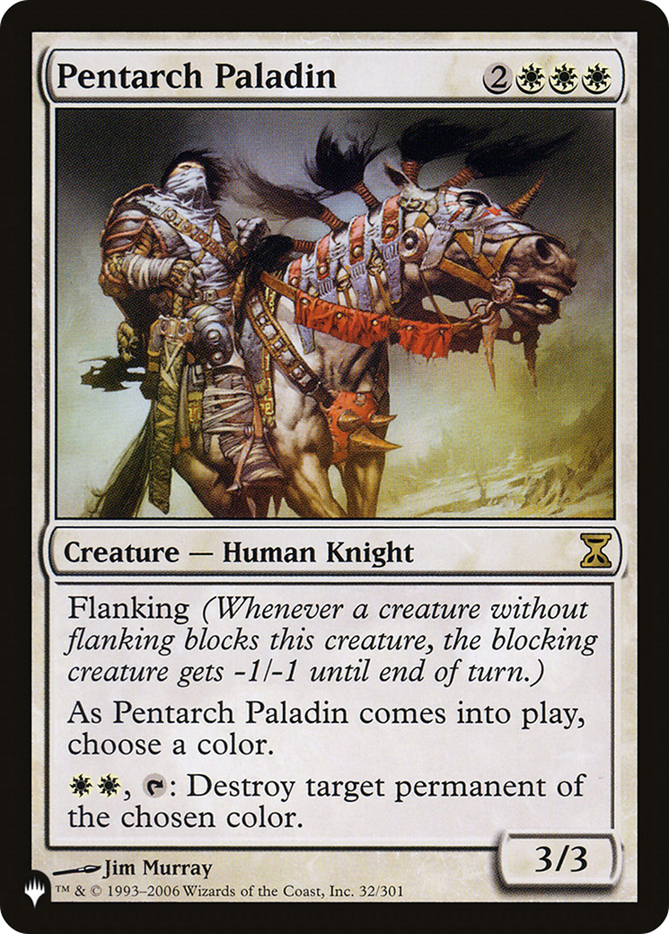 Pentarch Paladin [LIST - 32/301]