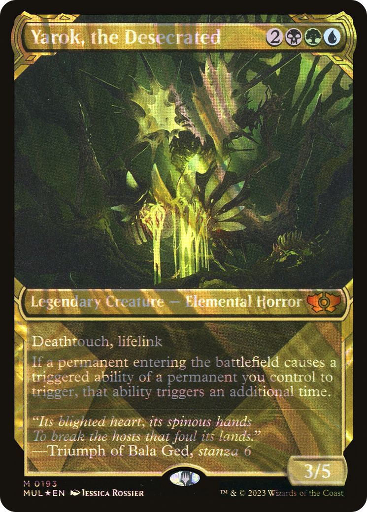 Yarok, the Desecrated (Halo Foil) [MUL - 193]