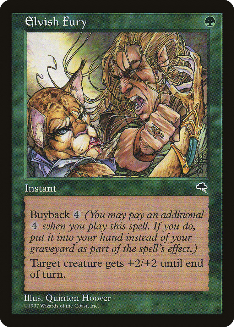 Elvish Fury [TMP - 226]