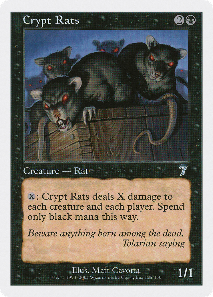 Crypt Rats [7ED - 125]