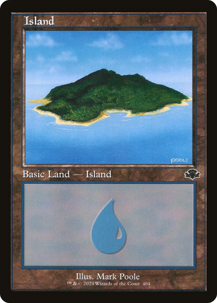 Island (404) (Retro Frame) [DMR - 404]