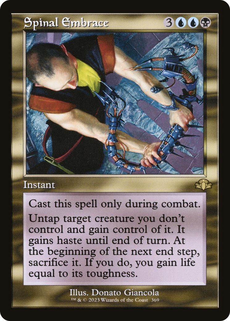 Spinal Embrace (Retro Frame) [DMR - 369]