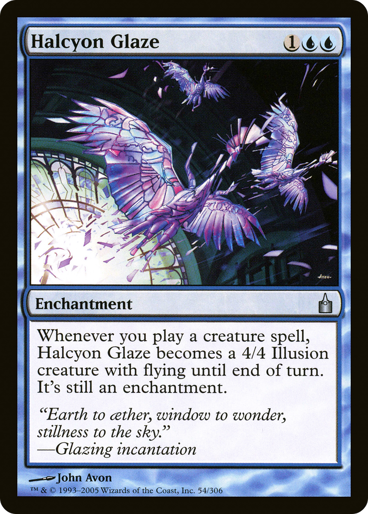 Halcyon Glaze [RAV - 54]