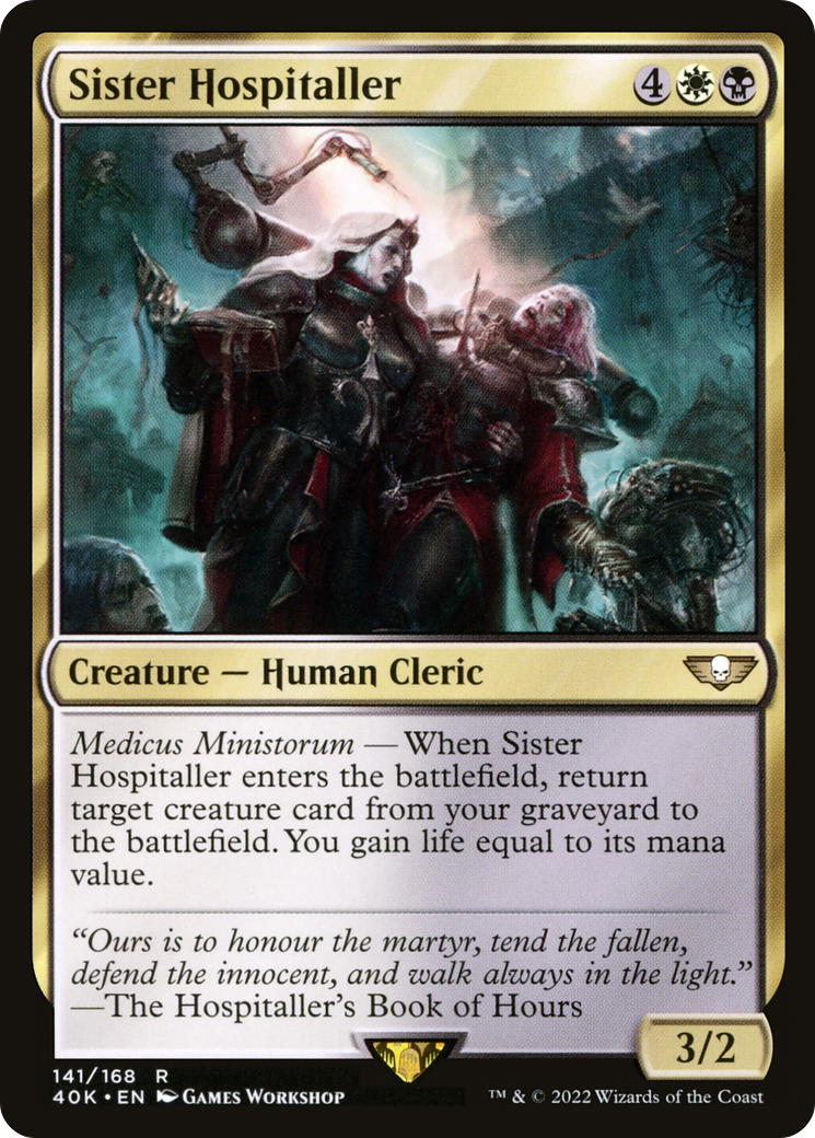 Sister Hospitaller [40K - 141]