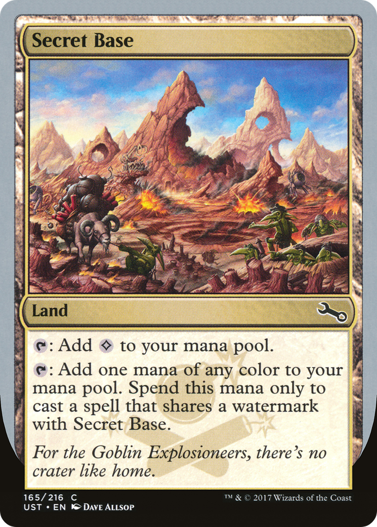 Secret Base (D) [UST - 165]