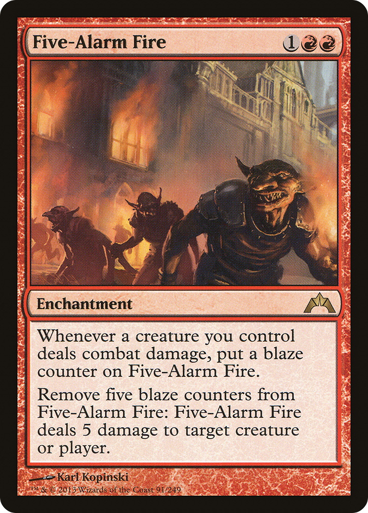 Five-Alarm Fire [GTC - 91]
